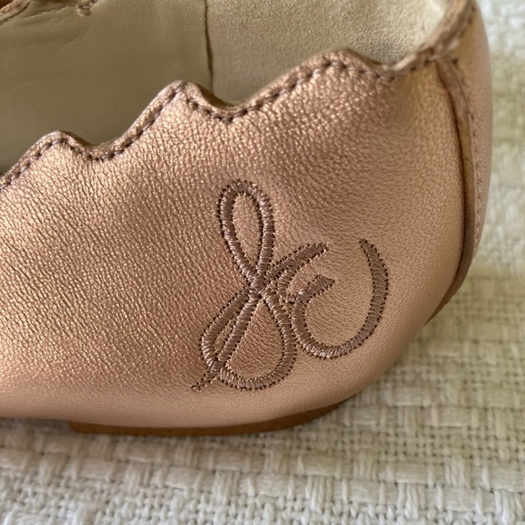 Sam Edelman Francis ballerina flats in Rose gold 5 - Picture 6 of 9